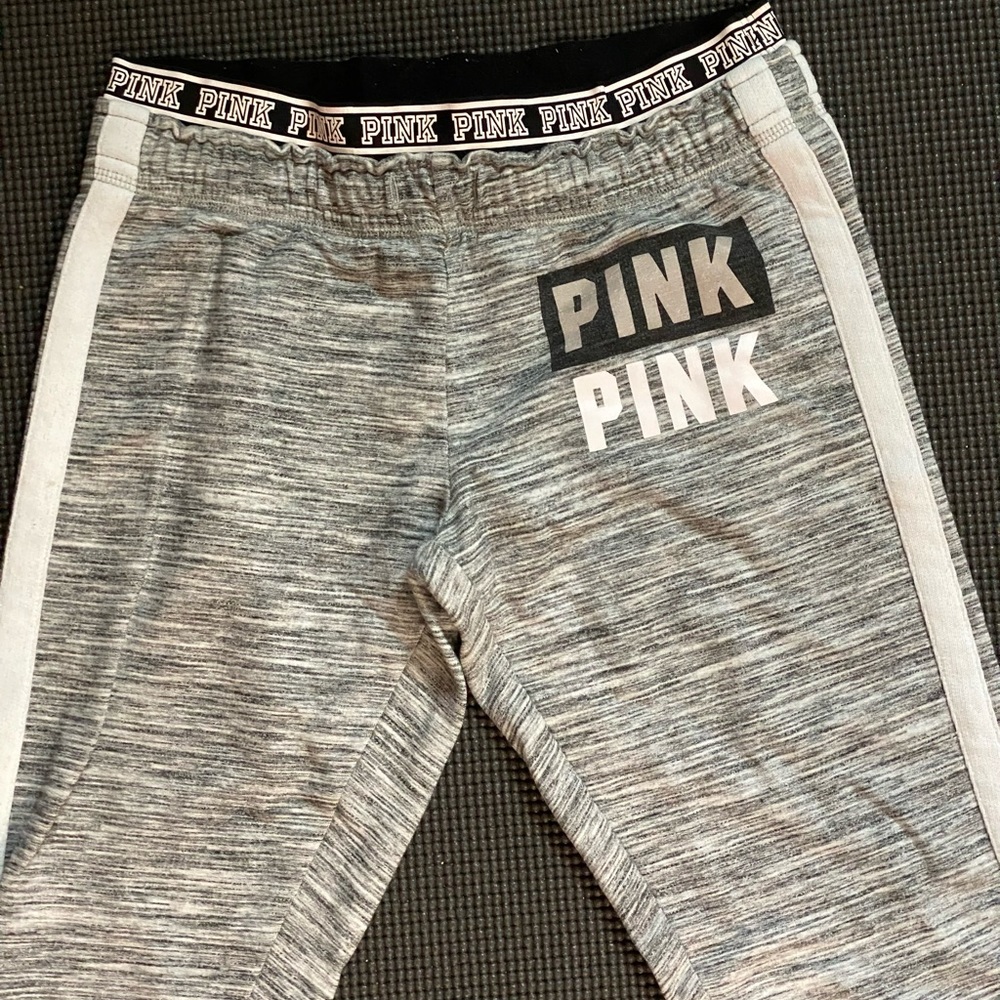 PINK Logo Waistband Joggers